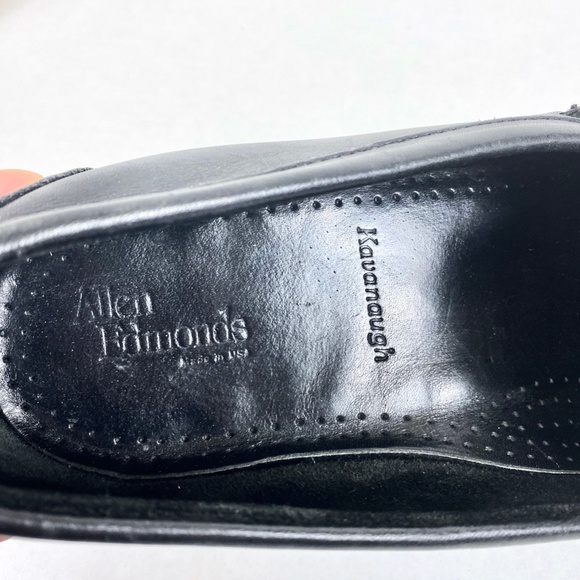 Allen Edmonds Wyngate Black Fringe Loafers 11B main image 5